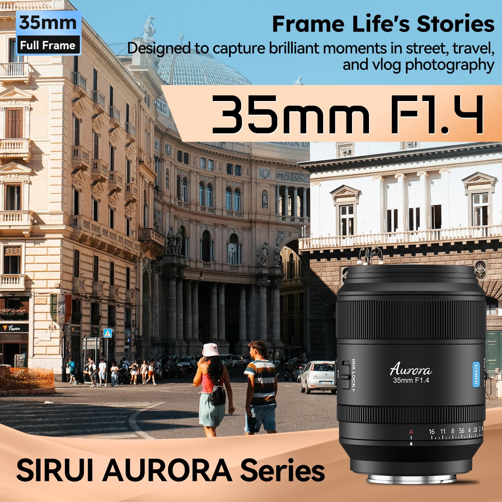 Amazon.com : SIRUI Aurora 35mm F1.4 Full Frame Auto Focus Lens